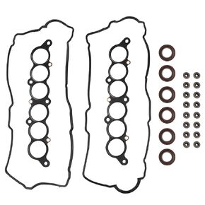 Engine Cylinder Valve Cover Gasket Set VS50422R Compatible with 1996-2002 Toyota 4Runner, 1995-1998 T100, 1995-2004 Tacoma, 2000-2004 Tundra 3.4L Replaces MS95899 VC203