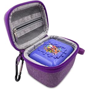 Hard Carrying EVA Case for Bitzee Interactive Toy Digital Pet with 15 Animals Virtual Electronic Pet, Protective Storage Accessory Compatible with Bitzee 3D Interactive Pets React to Touch (Blue)