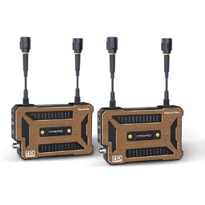 جهاز إرسال واستقبال HDMI لاسلكي 4K، يدعم بطارية NP-F، طقم موسع HDMI لاسلكي مع مخرج UVC، بث صوت فيديو الوسائط من الكمبيوتر المحمول، الكاميرا، صندوق الكابل إلى التلفزيون/الشاشة/جهاز العرض in Kuwait