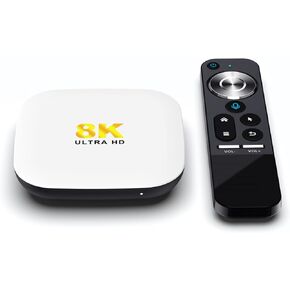Android 13.0 TV Box,H96 Max M2 4GB RAM 64GB ROM RK3528 Quad-Core WiFi6 2.4G/5.8G Ethernet 1000M BT5.0 8K HDR10+ Ultra HD USB3.0 Voice Control Smart Player