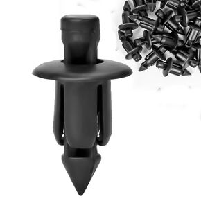 30PCS M6 Nylon Push Rivets, Fairing Fender Rivet Clips Compatible with Honda Kawasaki Suzuki Yamaha YZF R1 R6,6mm Bumper Retainer Clip Plastic Rivets