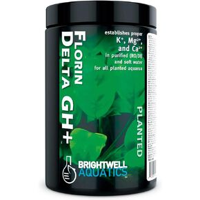 Brightwell Aquatics Florin Delta GH+ - Establishes Mineral Balance in Purified or Soft Water for Use in Freshwater Planted Aquariums