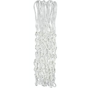 Heavy Duty Basketball Net Replacement All Weather Anti Whip White Color Fits Standard Indoor or Outdoor 12 Loops Rim