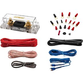 Earthquake Sound AK-5000 GEN2 Complete Car Audio Amplifier Installation Kit (5000-Watts / 4-Guage)