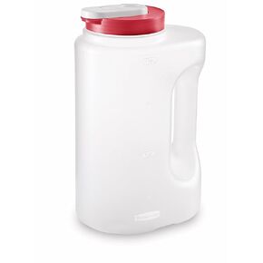 Rubbermaid® 2122604 MixermateTM Leak-Resistant Pitcher (1 Gallon) and G.E.T. P-3064-1-CL-EC Heavy-Duty Shatterproof Plastic Pitcher (2 Quart) Bundle