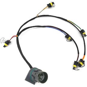 Fuel Injector Wiring Harness Compatible with International Navistar DT466 DT530 DT466E Replace 1807455C92 1889905C92 AP63464 WHO6602 in Kuwait