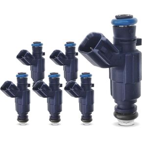A-Premium Fuel Injectors Compatible with Chevrolet Equinox 2008-2009 Malibu Cadillac CTS SRX STS Pontiac G6 G8 Torrent Saturn Aura XL-7 3.6L 6-PC Set