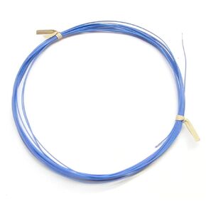 T-Type Thermocouple Wire AWG 30 Solid with PFA Insulation - 10 Yard, ANSI T-type Blue