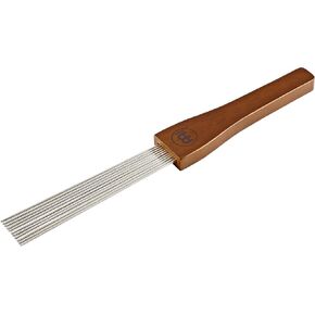 مكشطة Meinl Percussion Guira بمقبض خشبي - غير مصنوعة في الصين - مجهزة بقضبان فولاذية، ضمان لمدة عامين (MGS1) in Kuwait