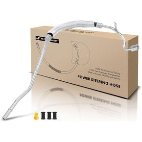 A-Premium Power Steering Return Line Hose Assembly Compatible with Saab 9-2X 2006 Subaru Forester 2004-2008 Impreza 2004-2007 Intermediate Pipe