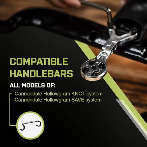 مكونات JRC حامل سفلي لعقدة Cannondale Hollowgram وحفظ مقاود النظام | حامل كمبيوتر Garmin Edge GPS لجهاز Cannondale in Kuwait