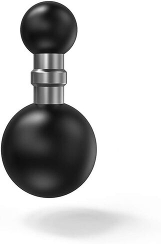 محول كرة مركب 25 ملم إلى 15 ملم/17 ملم/25 ملم، كرة مزدوجة لدعامات Garmin-GPS، أسود in Saudi Arabia