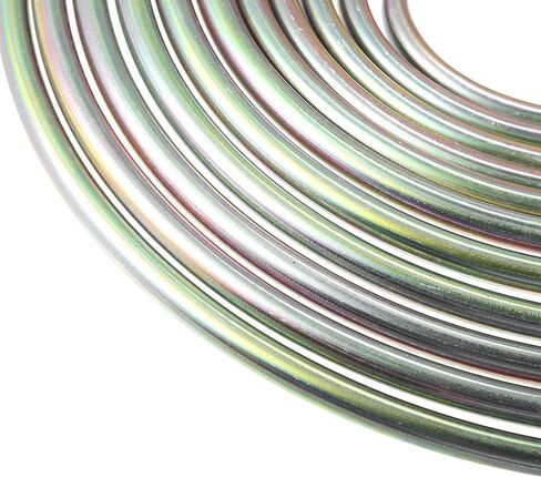 X AUTOHAUX 3/8 "أنابيب خط فرامل السيارة 25 قدم ملف أنابيب لأنظمة الكبح الهيدروليكي ونظام النقل لهجة نحاسية in Saudi Arabia