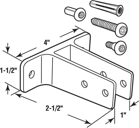 برايم لاين 656-4021-T، دعامة حائط ثنائية الأذن، مقاس 1 بوصة. الألواح، سبائك الزنك، مطلية بالكروم (عبوة واحدة) in Kuwait