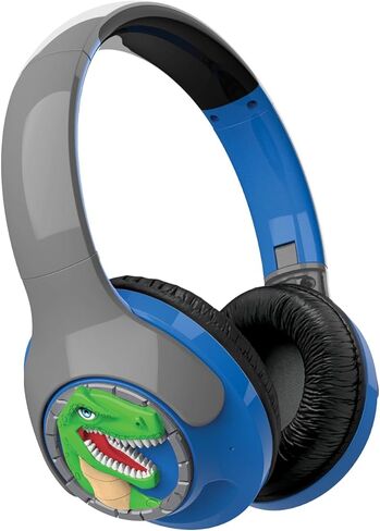 eKids Dinosaur Headphones for Kids, Volume Reduced Bluetooth Headphones for School, Home, or Travel in Saudi Arabia