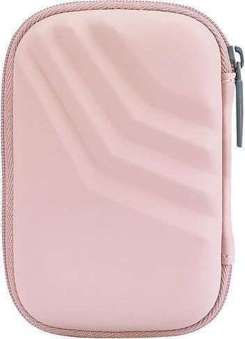 Buwico USB Flash Hard Case, Small Hard Travel Case for Electronics, Portable USB Flash Drive Organizer (Pink) in Saudi Arabia