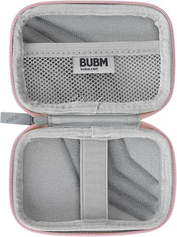 Buwico USB Flash Hard Case, Small Hard Travel Case for Electronics, Portable USB Flash Drive Organizer (Pink) in Saudi Arabia