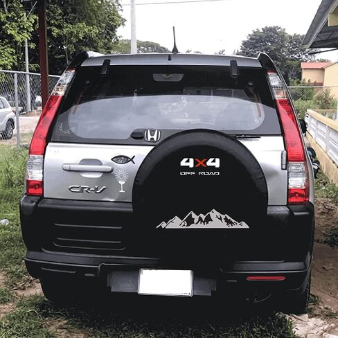 لسيارة Land Rover Freelander، لسيارة VW سوزوكي فورد تويوتا، غطاء إطار احتياطي Honda CR-V CRV، غطاء عجلة احتياطية، واقي حقيبة تخزين ناعمة للإطار الاحتياطي (S: 205/70R15، 215/65R16) in Kuwait