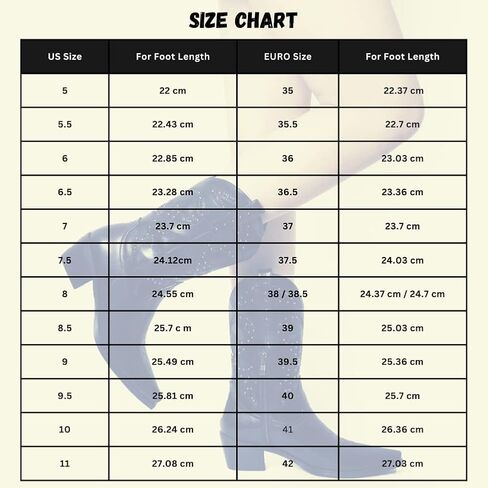MeiLuSi راعية البقر أحذية رعاة البقر للنساء مطرزة أحذية رعاة البقر مرصعة الأحذية الغربية الجانب سستة حجم 10 in Kuwait