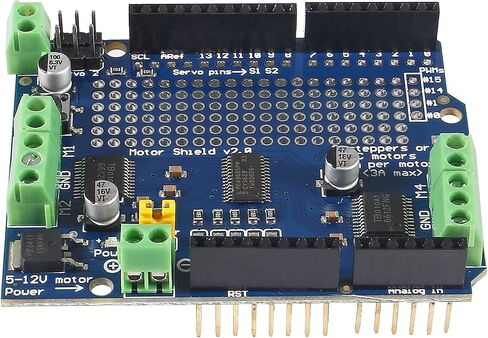 2 قطعة IIC I2C TB6612 Mosfet وحدة محرك متدرج PCA9685 سيرفو سائق درع وحدة لاردوينو روبوت PWM ليوناردو استبدال L293D in Saudi Arabia