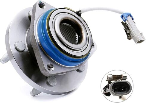 HICKS 513121 Front Wheel Hub Bearing Assembly Compatible with 2000-2013 Chevy Impala (FWD Only), 1997-2005 Buick Century (FWD Only), 1997-2005 Cadillac Deville (FWD Only) in Saudi Arabia