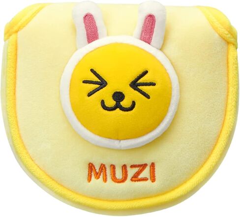 غطاء مضرب الجولف الناعم من KAKAO FRIENDS GOLF، غطاء نادي الجولف ذو الشخصية، غطاء من الألياف الدقيقة الناعمة in Kuwait