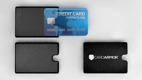 Credit Card Holder, 6 Premium RFID Blocking Sleeves with Clear Front for Easy Viewing, Prevent Identity or Financial Theft from High Tech Thieves in Saudi Arabia