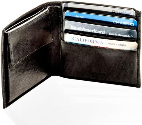 Credit Card Holder, 6 Premium RFID Blocking Sleeves with Clear Front for Easy Viewing, Prevent Identity or Financial Theft from High Tech Thieves in Saudi Arabia