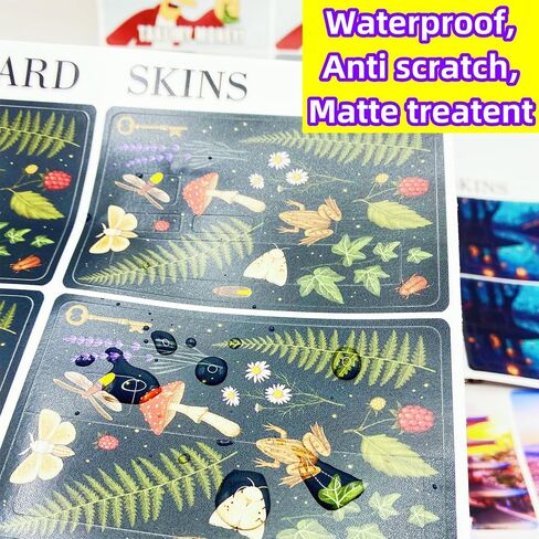 Credit Card Skin Card Stickers for Debit Card, Credit,Key Card 4PCS Bank Card,No Bubble,Slim,Removable,Waterproof,Scratch-Resistant,Fade Resistant Card Cover (Model3) in Saudi Arabia