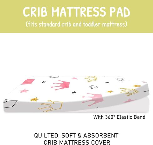 غطاء وسادة تغيير الحفاضات المقاوم للماء للأطفال الأولاد والبنات، ملاءات طاولة تغيير الحفاضات المحمولة/الصغيرة الناعمة المصنوعة من الألياف الدقيقة (زهرة وردية) in Kuwait