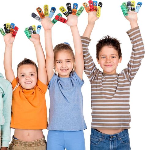 10 Pcs Passover Plagues Finger Puppets for Kids Plush Passover Kids Toy 10 Plagues of Egypt Kids Toys Passover Gifts for Pesach Seder Education Story Time Party Favors in Saudi Arabia
