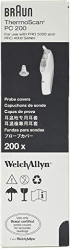 Braun PC 200 Probe Cover by Welch Allyn, 200 units per pack in Saudi Arabia