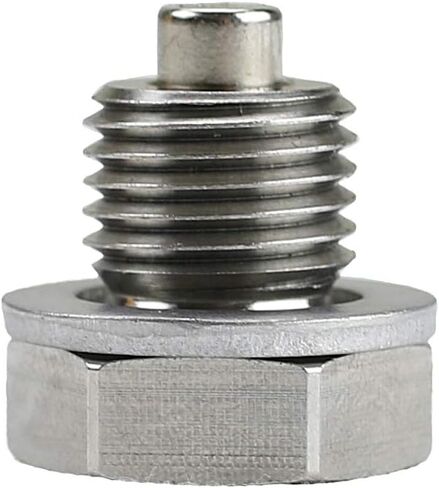 Votex - Made in USA - M14 x 1.5MM x 12MM Stainless Steel Neodymium Magnetic Engine Oil Drain Plug fits Can Am - Honda - Polaris - Triumph - Yamaha Cruiser/Sport Motorcycles in Saudi Arabia