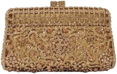 سباركلي كريستال الفاصل المرأة الماس Minaudiere حزب مساء حقائب الزفاف كوكتيل الزفاف محفظة حقائب اليد in Kuwait