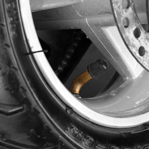 إطار أمامي 90/65-6.5 وأنبوب داخلي مع جذع صمام بزاوية TR87 لجيب صغير 47cc 49cc MTA1 MTA2 Cag Lucky 7 Bike Moto Mini Electric Scooters E-Bike Dirt Bike in Kuwait