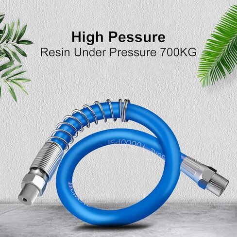 قارنة الشحوم ذات القفل القوي 12000 رطل لكل بوصة مربعة، قارنة الشحوم سريعة الإصدار مع خرطوم مرن زنبركي 12 بوصة، متوافقة مع جميع مسدسات الشحوم 1/8 بوصة NPT تركيبات مسدس الشحوم in Kuwait