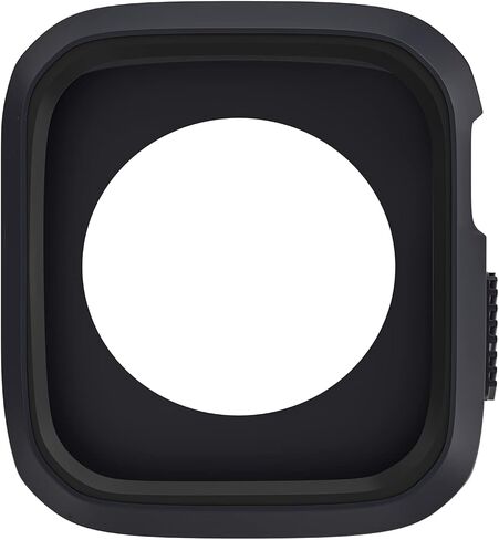 D & K Exclusives Compatible with Apple Watch 45mm Case, Shockproof Bumper Case Durable Protective Flexible iWatch Series 9 8 7 Cover for Women Men Kids GPS Smartwatch, Black, Grey in Saudi Arabia