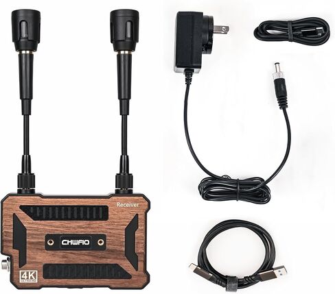 Wireless HDMI Transmitter and Receiver 4K,Support NP-F Battery Powered,Wireless HDMI Extender Kit with UVC Out,Streaming Media Video Audio from Laptop,Camera,Cable Box to TV/Monitor/Projector in Saudi Arabia