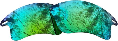 عدسات بديلة مستقطبة لنظارات Oakley Fast Jacket XL الشمسية - خيارات متعددة، مع قطعة قماش للعدسات in Kuwait