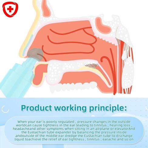 جهاز تخفيف ضغط الأذن، أنبوب استاكيوس لضغط الأذن المتوازن، منتجات العناية بالأذن للسفر بالطائرة، والغوص، والسباحة in Kuwait