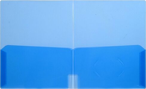 Lion Clear-Line 2-Pocket Plastic Folder, Clear, Pack of 4 (91120-CR-4P) in Saudi Arabia