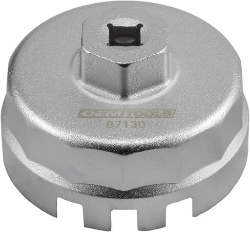 OEMTOOLS 87130 64MM Oil Filter Wrench with 14 Flutes For Use With Toyota and Lexus, 64MM Oil Filter Wrench, Cap Type Oil Filter Wrench, Cap Style Oil Change Tools in Saudi Arabia