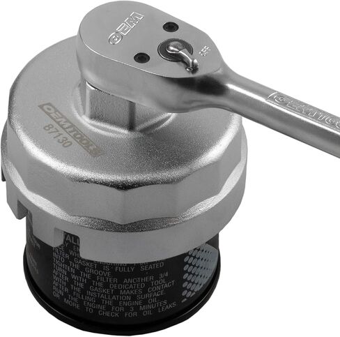 OEMTOOLS 87130 64MM Oil Filter Wrench with 14 Flutes For Use With Toyota and Lexus, 64MM Oil Filter Wrench, Cap Type Oil Filter Wrench, Cap Style Oil Change Tools in Saudi Arabia