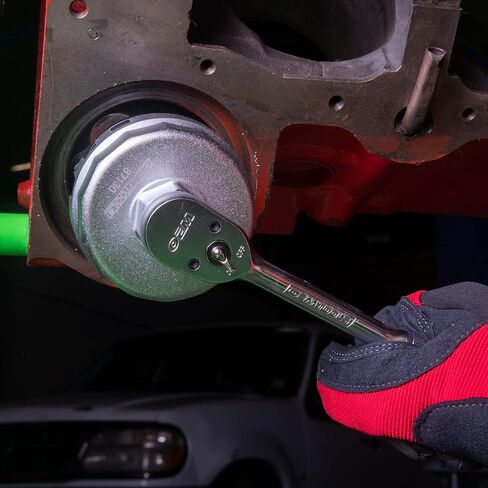 OEMTOOLS 87130 64MM Oil Filter Wrench with 14 Flutes For Use With Toyota and Lexus, 64MM Oil Filter Wrench, Cap Type Oil Filter Wrench, Cap Style Oil Change Tools in Saudi Arabia