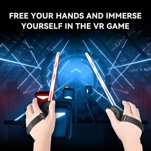 غطاء مقابض أحزمة التحكم المطورة من D.Gruoiza متوافق مع ملحقات Meta Oculus Quest 3، غطاء مقبض سيليكون غير قابل للانزلاق، حزام يد ناعم قابل للتعديل، مع فتحة حجرة البطارية in Kuwait