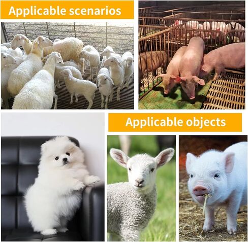 2000ML Animal Feeding Bottle with 10 Nipples Lamb Nursing Bottle Feeding Goat Milk Bottle Calf Milk Feeder Bottle for Sheep Lambs Piglets in Saudi Arabia