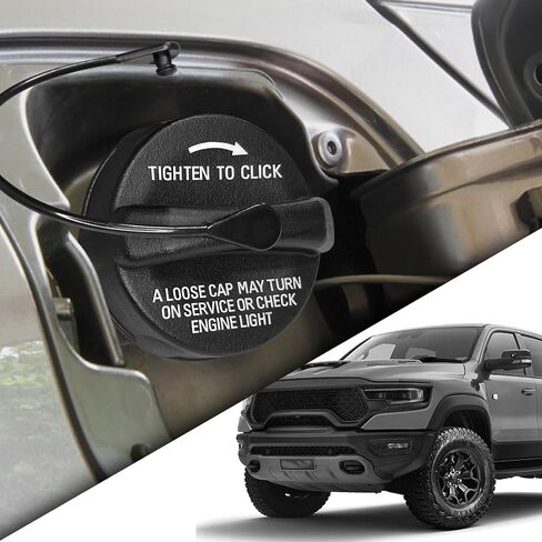 Gas Cap, Fuel Tank Filler Cap Cover, Automotive Replacement Fuel Tank Caps OEM #52030377AB for Dodge Ram 1500 Durango Chrysler Charger Challenger Jeep Wrangler JK TJ Liberty Grand Cherokee in Saudi Arabia
