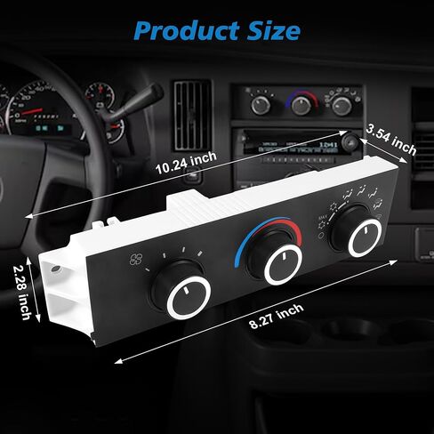 VOFONO 599-217 وحدة التحكم في المناخ A/C متوافقة مع 1996-2020 Chevy Astro G30 Express 1500 2500 3500 C4500 Kodiak، GMC Safari Savana 1500 2500 3500 C4500 Topkick in Kuwait