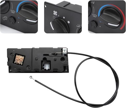 لوحة وحدة التحكم في المناخ A/C متوافقة مع Kenworth Heavy Duty، Kenworth C500 T300 T600A T800 W900 2002-2006 599-5511 in Kuwait