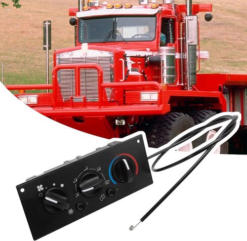 لوحة وحدة التحكم في المناخ A/C متوافقة مع Kenworth Heavy Duty، Kenworth C500 T300 T600A T800 W900 2002-2006 599-5511 in Kuwait